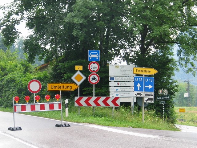 Straensperrungen Eschenlohe